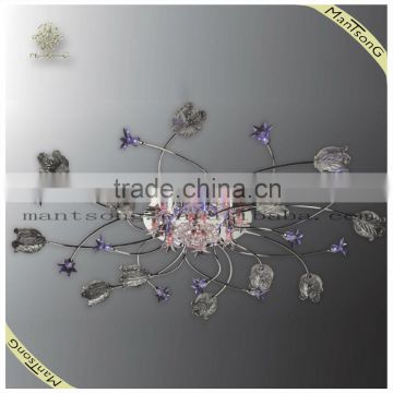 2016 Modern Fancy Flower LED Ceiling Light Acrylic Decor Ceiling Lamp , Low Voltage Ceiling Lamps