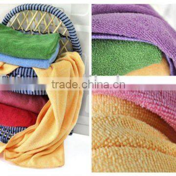 Ultra soft Commercial Microfiber cleaning towel(idear for kitchen,furniture)