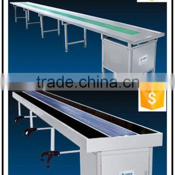 Stepless speed adjustment metal conveyor belt