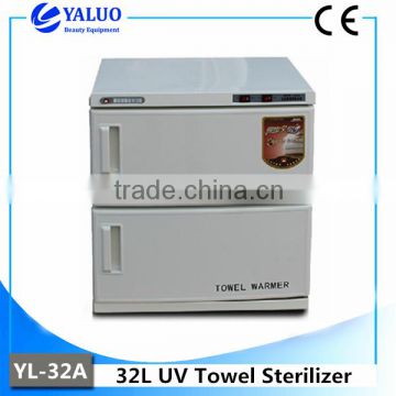 Double Layer 32L UV towel warmer sterilizer for salon use