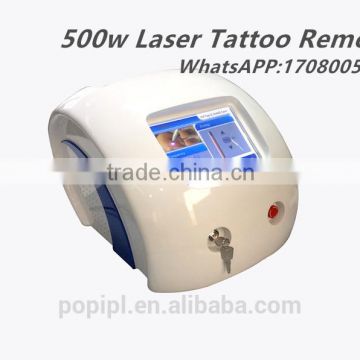 Q-switch 500w powerLaser Tattoo Removal System CE tattoo removal laser Q-switch