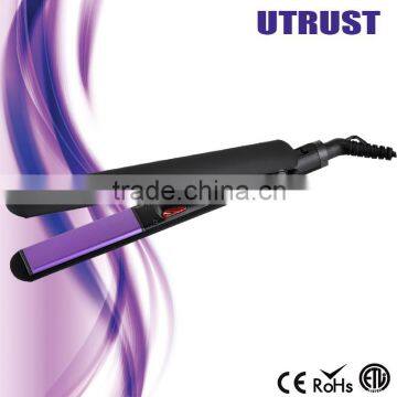 New coming hot sale ceramic iron hair straightener with lcd display