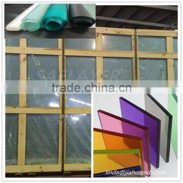 pvb film for laminated safety glass