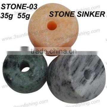 Fishing Sinker High Quality Marble Stone Sinker photo-3