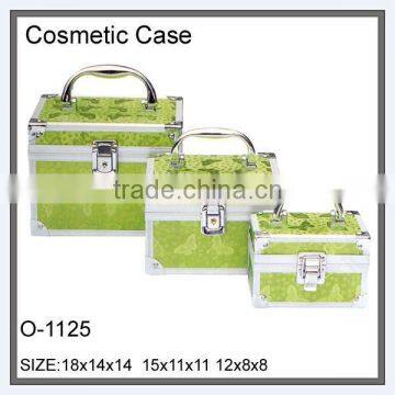 3pcs sets green color silicone cosmetic case