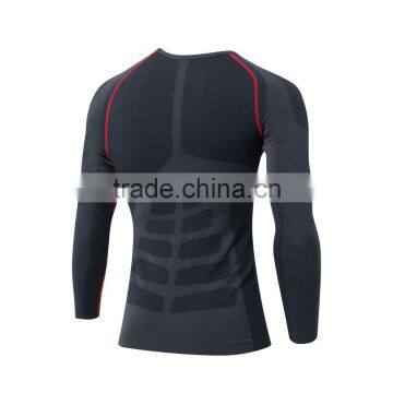 2017 New Design Dry Fit Long Sleeve Man Sport Fitness T-shirts, Running T-shirts, Custom Sportwear photo-3