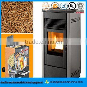 high efficient pellet stove with hot water/ biomass wood pellet stove/ biomass pelelt stove