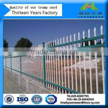 Decorative wrought iron cheap prefab fence panels