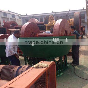 HUAHONG 1600 Gold Wet Pan Mill Grinding/Wheel mill for gold of the newest type and best price