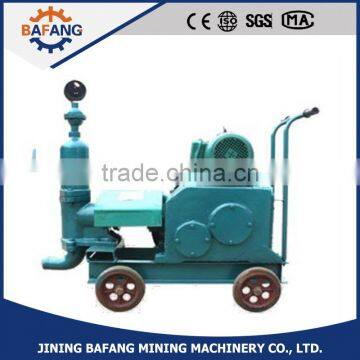 2016 Single Cylinder Piston Grouting Pump Horizontal Triplex Reciprocating Piston Slurry Mortar Grouting Pump photo-3