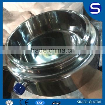 304 316 stainless steel jacketed platters