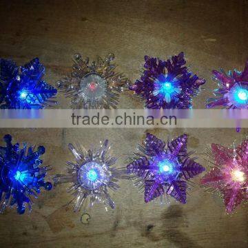 2015 Newest Led Snowflake Light Fiber Optic Snowflake Hanging Chrismas Decoration Snowflake Haing Snowflake Light Chrismas Light photo-4