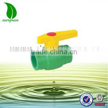 Professional Supply PPR Ball Valve Chrome Plated Iron Ball