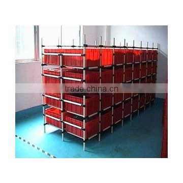 pe coated pipe / tube storage rack