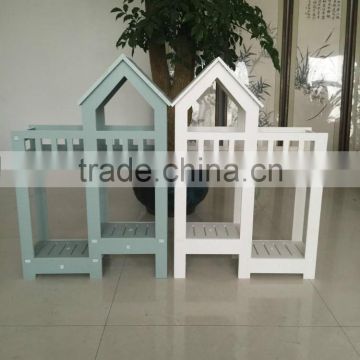 waterproof outdoor wood flower stand