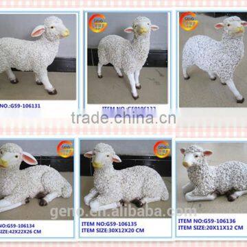 Hot Selling Sheep Figurines Resin Animal photo-2