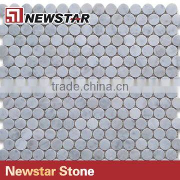 Newstar Bathrooms Shower Tile Design Marble for Flooring Mosaic photo-5