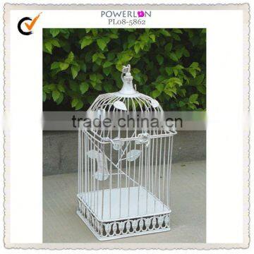 Cream decoration love shabby chic wedding birdcage