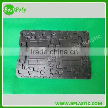 CUSTOMIZE BIG BLACK PLASTIC TRAYS BLACK THERMOFORMED BLISTER TRAYS photo-6