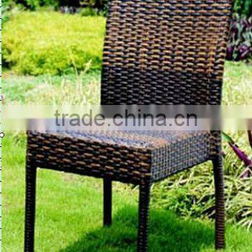 Outdoor furniture Aluminium Frame Wicker Dining Chair L80303