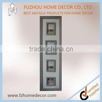 Classic Decorative Antique Wooden Glass Photo Frame With Multi Opening photo-4