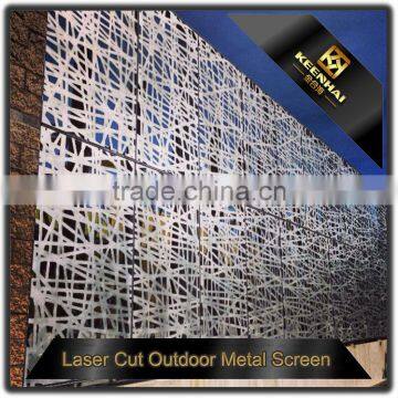 Powder Coated Laser Cutting Aluminium Decorative Wall Panel Outdoor