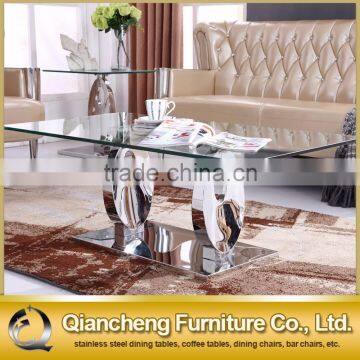 Modern Design Glass Sofa Coffee Table Center Table photo-2