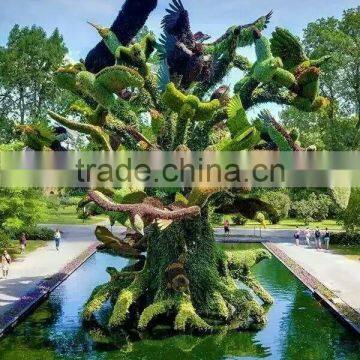 Fake Grass Animal Entertainment/park Life-like Artificial Grass Topiary photo-5