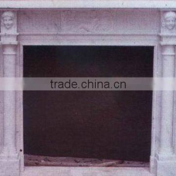 Sandstone Fireplace Mantel