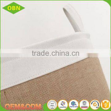 Customized Set 3 Foldable Collapsible Laundry or Toy Fabric Storage Basket photo-5