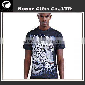 Fashionable Short Sleeves Cotton High Quality Custom Printed T Shirt