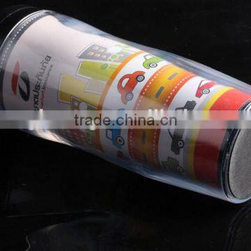 350ml Double Wall Plastic Insulated Travel Mug photo-6