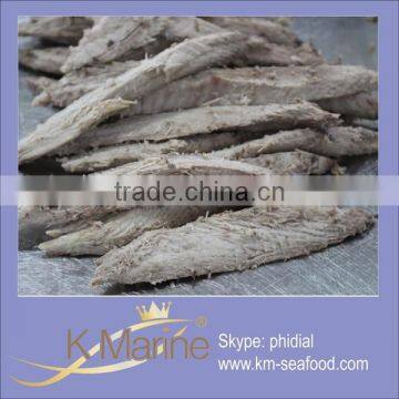 China Seafood Factory Supply Skinless Frozen Precooked Tuna Loin