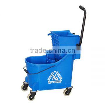 33L heavy duty industrial mop bucket with wheels