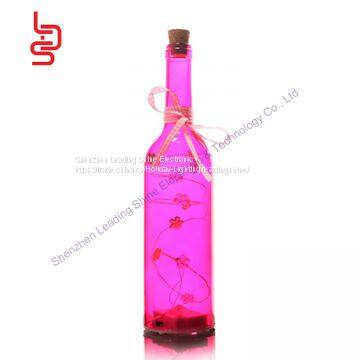 Birthday gift light up bottle, good memory LED colorful decoration night light bottle