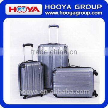 2016 Fashion Wholesale ABS+PC 3pcs/set business Travelling Luggage set