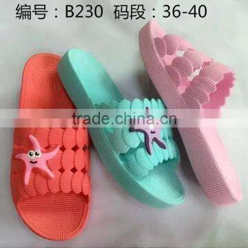 Cute EVA Starfish Slipper With Colorful Color photo-2