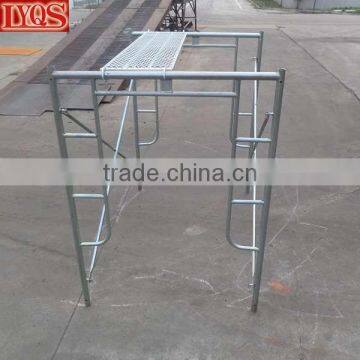 Easy Erect Walk Thru Style Scaffold Steel Tubular Frame