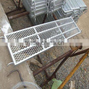 China manufacture of factory price 210*45*1.2*2000 mm scaffolding galvanized planks