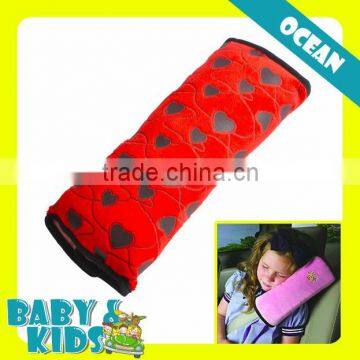 Children Baby Car Pillow Shoulder Pad with Immitation Chamois Cloth