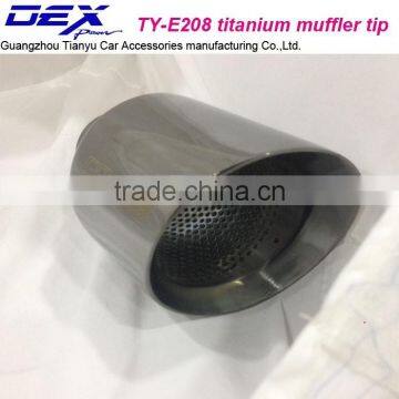 car parts universal titanium muffler tip