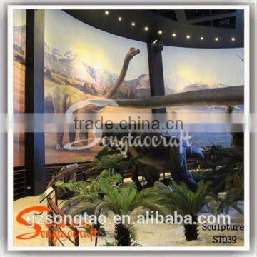 Large Park Decoration Artificial Life Size Dragon Hole Statue Wholesale photo-3