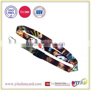 heat transfer printing lanyard with your brand logo from yitai