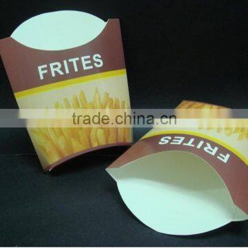 2015 Disposable high quality french fries box