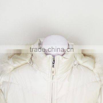 Western Wear For Women Beige White Warm Jackets And Coats photo-2