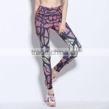 Fashion Design Custom Women Colorful Yoga Pants