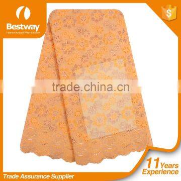 100% Cotton Swiss Voile Laces Fabric SL0409-8 photo-5