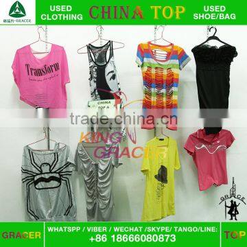 Top Quality Wholesale T-Shirts Used Clothing Export, Sell Used Clothing In United Statesused photo-6