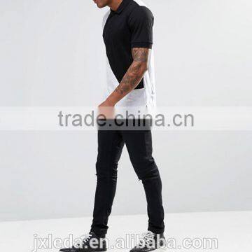 Bulk OEM New Designs Cut & Sew Men Polo T-shirt Manufacturer in China photo-4