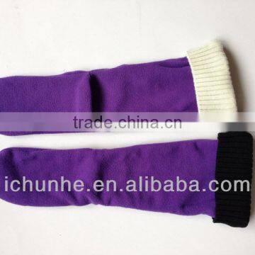 Majored in Fashion Black Usefu Lfleece Welly Warmers Named Boot Socks Producer photo-3